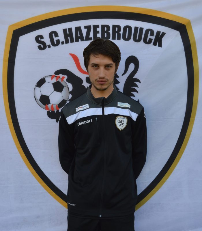 Educateur U11 Jordy Fermentin SCH SC Hazebrouck Sporting Club 2021
