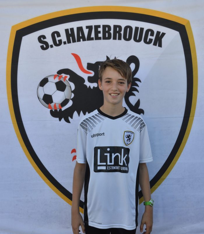 U13 Boddaert Augustin SCH SC Hazebrouck Sporting Club 2021