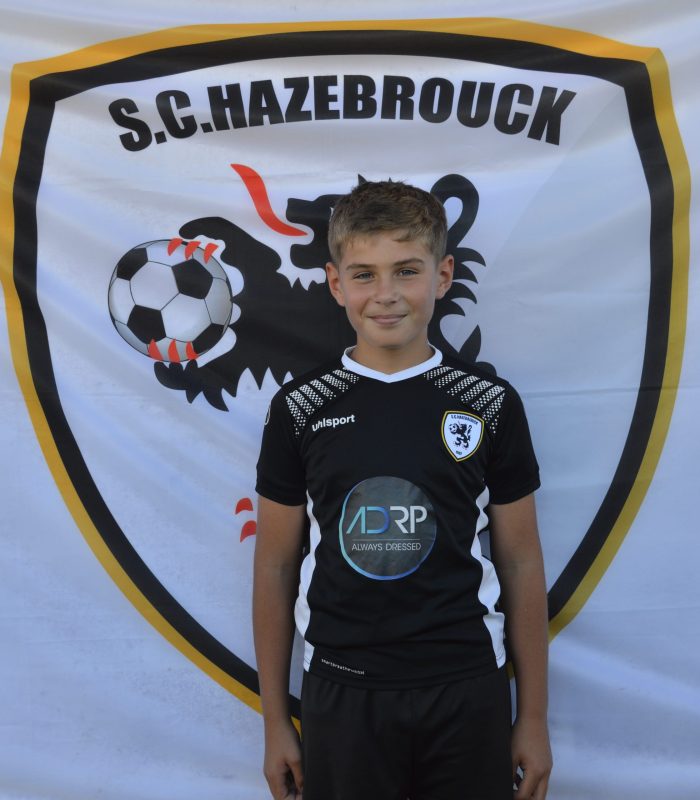 U13 Dernys Sacha SCH SC Hazebrouck Sporting Club 2021