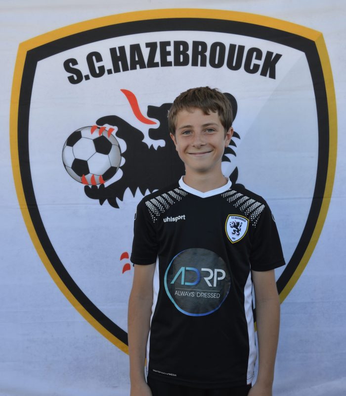 U13 Deroo Tanguy SCH SC Hazebrouck Sporting Club 2021