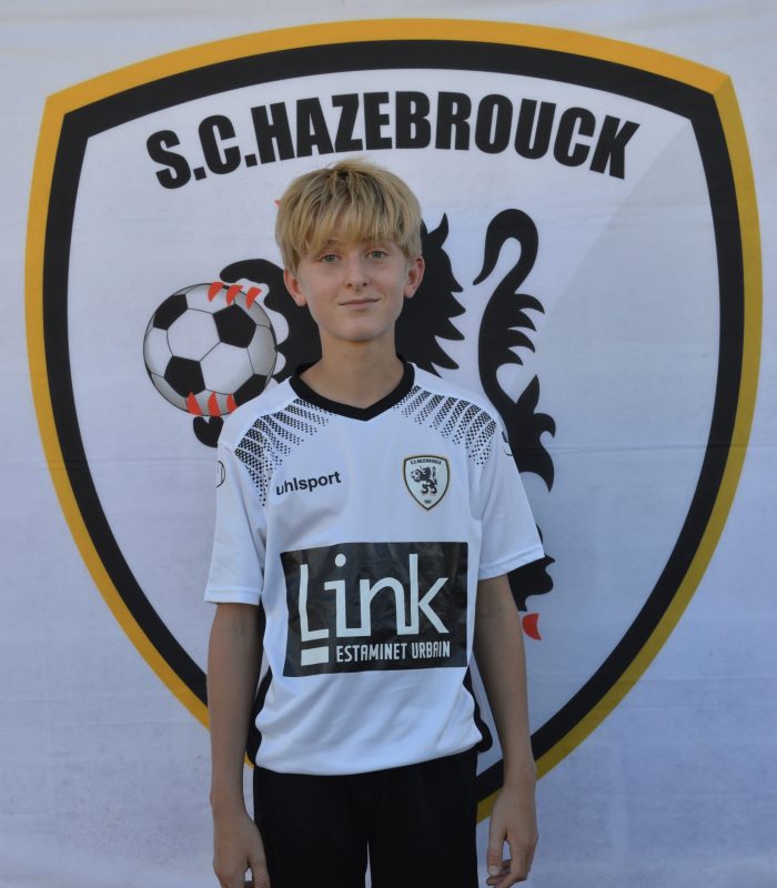 U13 Gabriel Rigaux SCH SC Hazebrouck Sporting Club 2021