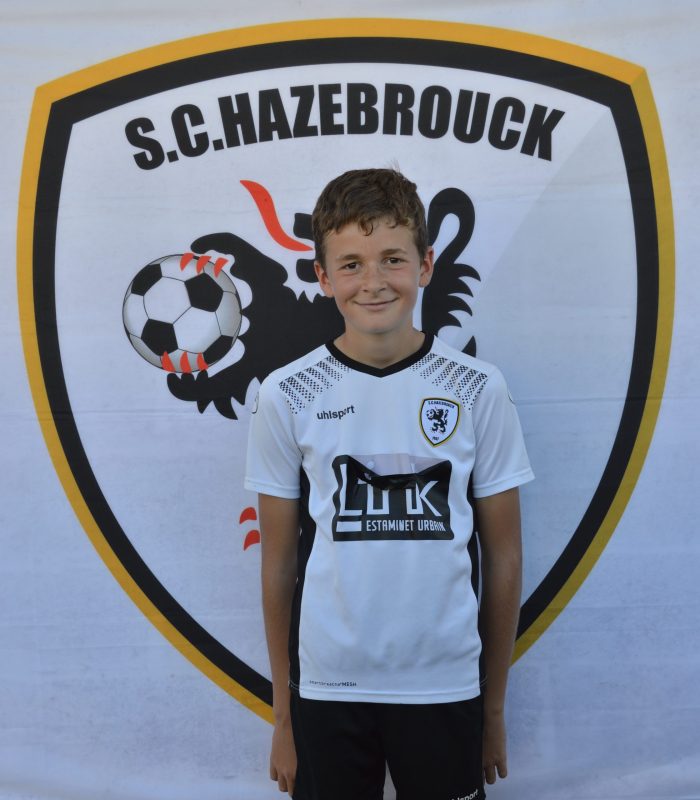 U13 Raphael Delepierre SCH SC Hazebrouck Sporting Club 2021