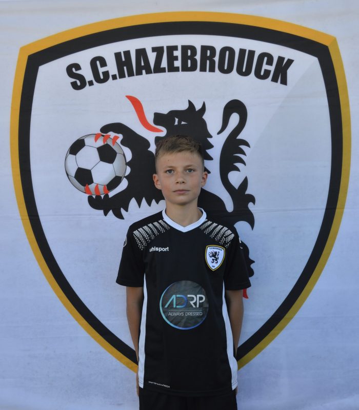 U13 Tom Dekeuwer SCH SC Hazebrouck Sporting Club 2021