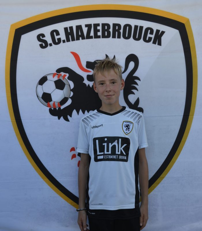 U13 Valentin Cabaret SCH SC Hazebrouck Sporting Club 2021