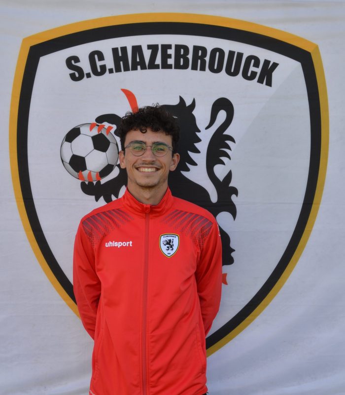 U16 Educateur Tristan DELESTREZ SCH SC Hazebrouck Sporting Club 2021