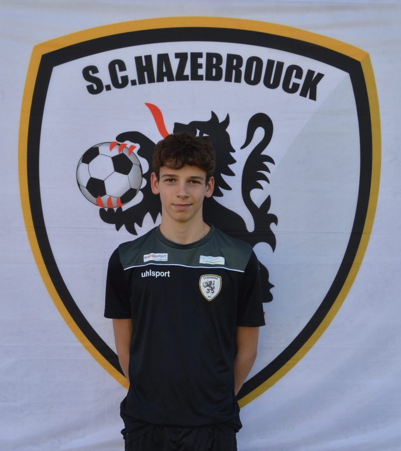 U16 Lucas Pannekoucke SCH SC Hazebrouck Sporting Club 2021.JPG