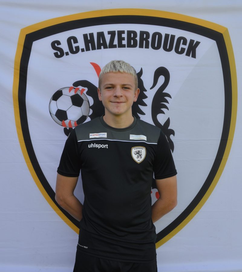 U17 Graux Axel SCH SC Hazebrouck Sporting Club 2021